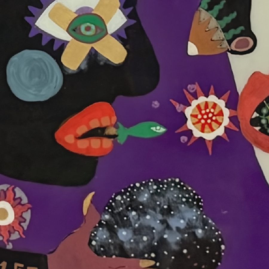 The two mouths, detail