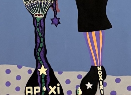 Garden of Eden by Bazooka Joe, detail: aPOXI and NOXIXI