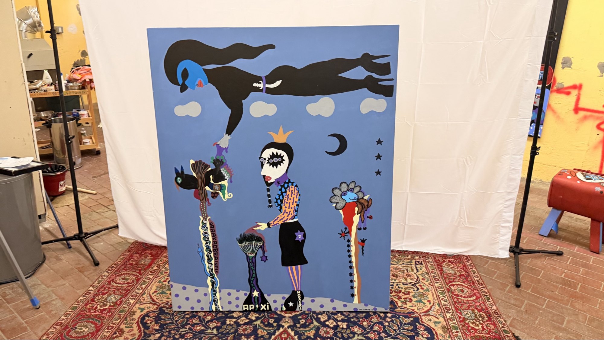 Garden of Eden by Bazooka Joe, in the studio